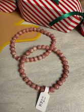 Load image into Gallery viewer, Rhodochrosite Bead Bracelet
