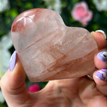 Load image into Gallery viewer, Fire Quartz Hematoid &amp; Golden Healer Heart
