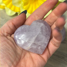 Load image into Gallery viewer, Lilac Amethyst Heart
