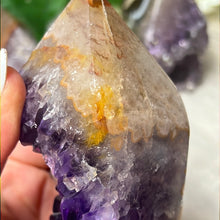 Load image into Gallery viewer, A Amethyst Agate Tower Points
