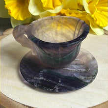 Load image into Gallery viewer, Fluorite Hand Carved Cup
