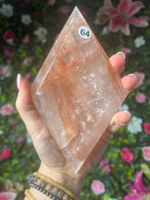 Load image into Gallery viewer, XL Rose and Fire Quartz Diamond
