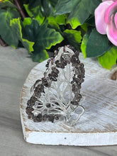 Load image into Gallery viewer, Butterfly Gemstone Chip Hair Clip
