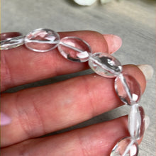 Load image into Gallery viewer, LAST Clear Quartz Facet Bracelet
