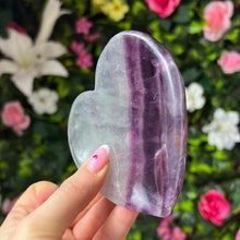Load image into Gallery viewer, Fluorite Heart Bowl
