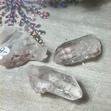 Load image into Gallery viewer, Pink lithium quartz specimen
