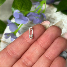 Load image into Gallery viewer, Safety Pin 925 Sterling Silver Pendant Charm
