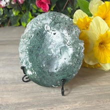 Load image into Gallery viewer, Moss Agate Druzy Disc Cookie
