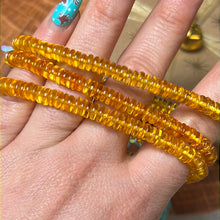 Load image into Gallery viewer, Amber Donut Bead Bracelet
