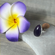 Load image into Gallery viewer, Amethyst 925 Silver Ring -  Size N 1/2
