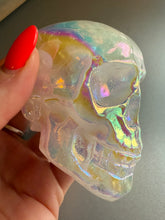 Load image into Gallery viewer, Aura Rose Quartz Skull
