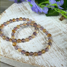 Load image into Gallery viewer, Ametrine 6mm Bead Bracelet
