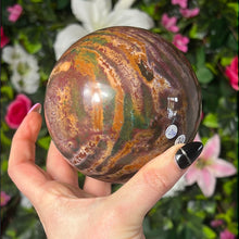 Load image into Gallery viewer, XL Ocean Jasper Sphere
