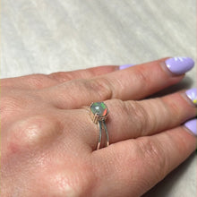 Load image into Gallery viewer, Ethiopian Opal 925 Sterling Silver Ring - Size P
