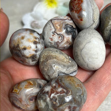 Load image into Gallery viewer, Mexican Agate Small polished tumble tumblestone crazy lace
