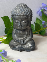 Load image into Gallery viewer, Large Pyrite Baby Buddha
