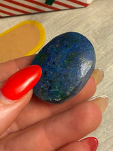 Load image into Gallery viewer, Azurite Palm Stone
