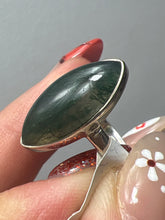 Load image into Gallery viewer, Moss Agate 925 Sterling Silver Ring - Size Q
