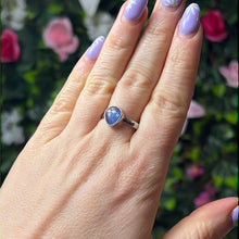 Load image into Gallery viewer, Tanzanite 925 Silver Ring -  Size S 1/2
