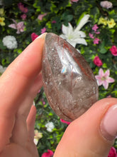 Load image into Gallery viewer, RARE Red Rutile in Quartz Teardrop
