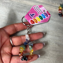 Load image into Gallery viewer, Chakra Chip Keyring
