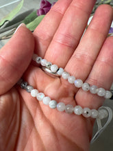 Load image into Gallery viewer, Moonstone - 4mm Bead Bracelet
