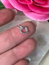 Load image into Gallery viewer, Small heart 925 Sterling Silver Pendant Charm
