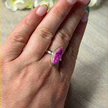 Load image into Gallery viewer, Gorgeous Pink Calbaltano Calcite 925 Silver Ring -  Size O
