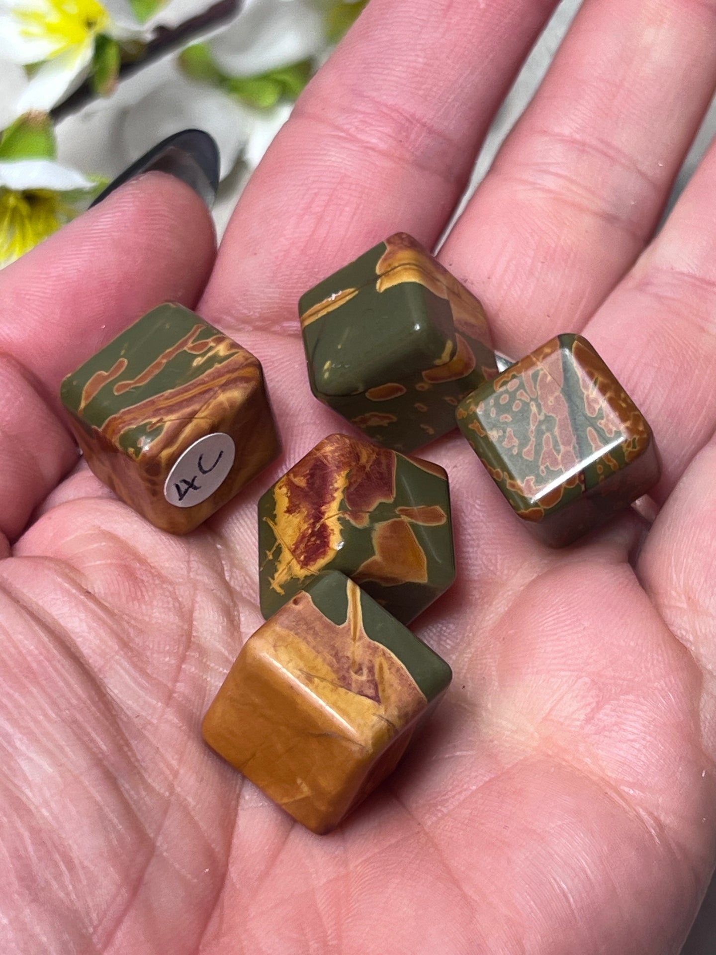 Cherry Creek Jasper Cube