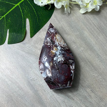 Load image into Gallery viewer, AA Purple Mexican Agate Flame Freeform
