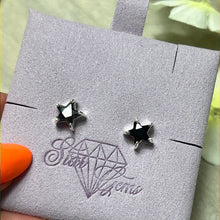 Load image into Gallery viewer, CZ Stars 925 Sterling Studs Earrings

