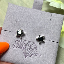 Load image into Gallery viewer, Sparkle Stars Sterling Studs Earrings
