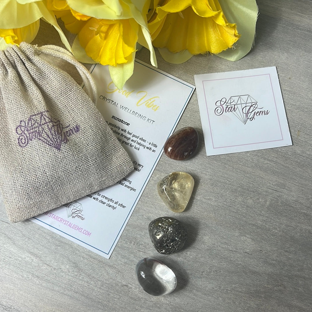 Starcrystalgems - Good Vibes Tumblestone Kit