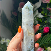 Load image into Gallery viewer, Moss Agate Tower
