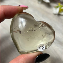 Load image into Gallery viewer, Zambian Citrine Smoky Heart
