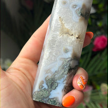 Load image into Gallery viewer, Moss Agate Tower
