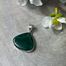 Load image into Gallery viewer, Malachite 925 Sterling Silver Pendant
