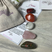 Load image into Gallery viewer, Starcrystalgems - Conceive Fertility Tumblestone Kit
