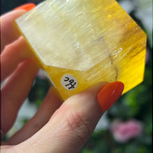 Load image into Gallery viewer, Yellow Dendritic Fluorite Cube
