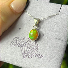 Load image into Gallery viewer, Ethiopian Opal 925 Sterling Pendant
