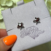 Load image into Gallery viewer, Sparkle Stars Sterling Studs Earrings
