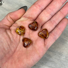 Load image into Gallery viewer, LAST Mini Amber Heart
