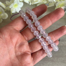 Load image into Gallery viewer, LAST Lilac Lavender Moon Quartz Facet Bead Bracelet
