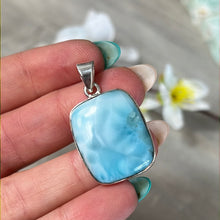 Load image into Gallery viewer, Larimar 925 Sterling Pendant
