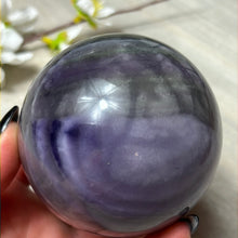 Load image into Gallery viewer, Silky Fluorite Sphere
