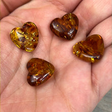 Load image into Gallery viewer, LAST Mini Amber Heart
