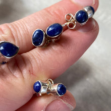 Load image into Gallery viewer, Sodalite 925 Sterling Studs
