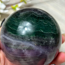 Load image into Gallery viewer, Silky Fluorite Sphere
