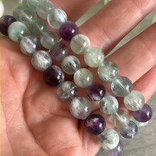 Load image into Gallery viewer, LAST Snowflake Fluorite Bracelet
