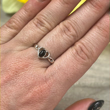 Load image into Gallery viewer, Black Onyx 925 Sterling Silver Ring -  Size P 1/2
